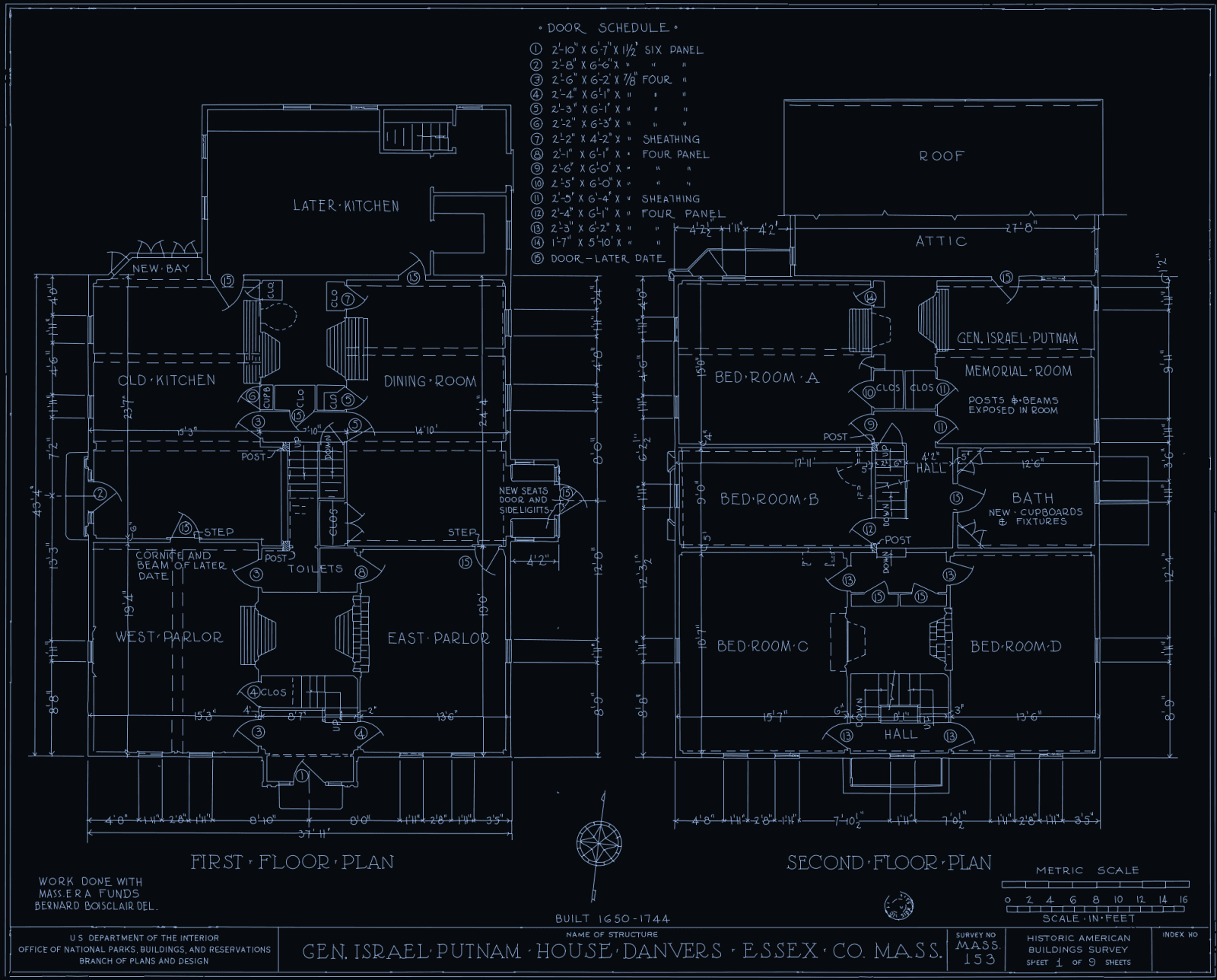 The same floor plans converted to DXF, traced as clean black vector linework